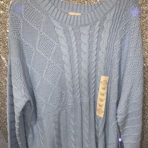 XXL sweater blue